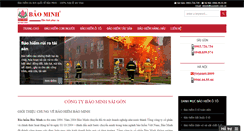 Desktop Screenshot of baominhsaigon.com